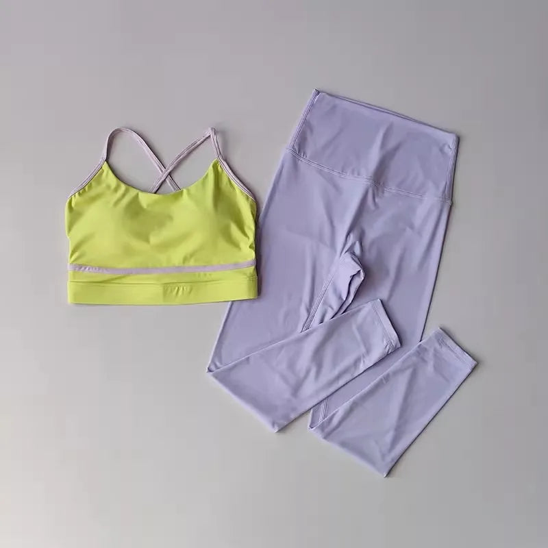 Conjunto Fitness 2 Peças Cintura Alta Legacy - Vivency